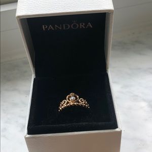 Pandora Princess Tiara Crown Ring